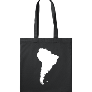 Totebag small South America (black)